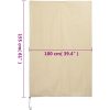 Fiberdukar med blixtlås 10 st 70 g/m² vidaXL 1 x 1.55 m – miniatyr 10