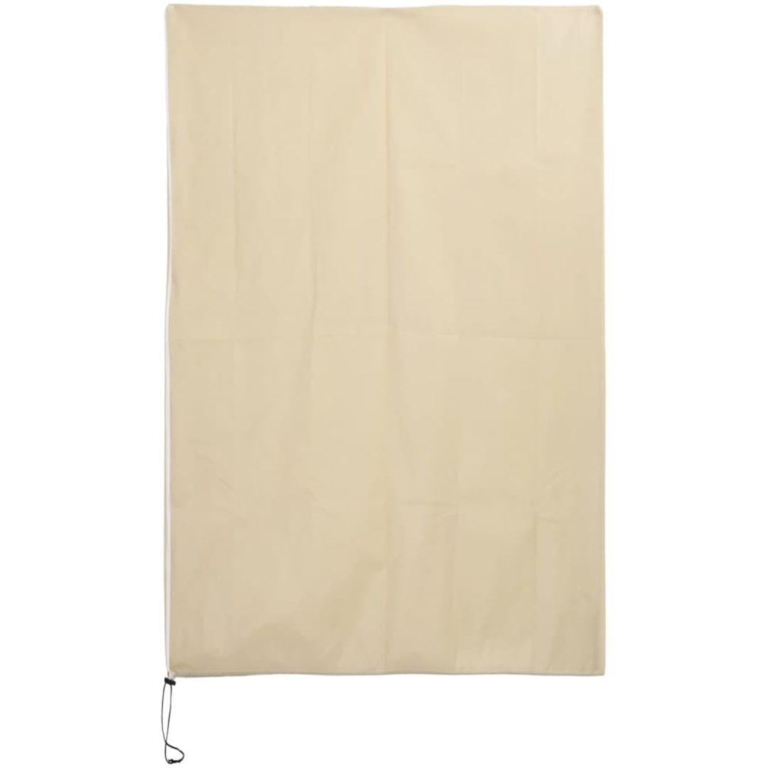 Fiberdukar med blixtlås 2 st 70 g/m² vidaXL 1 x 1.55 m – bild 3