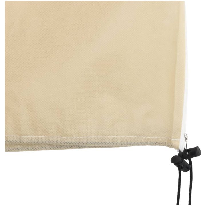 Fiberdukar med blixtlås 2 st 70 g/m² vidaXL 1 x 1.55 m – bild 6