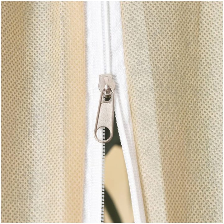 Fiberdukar med blixtlås 2 st 70 g/m² vidaXL 1 x 1.55 m – bild 8