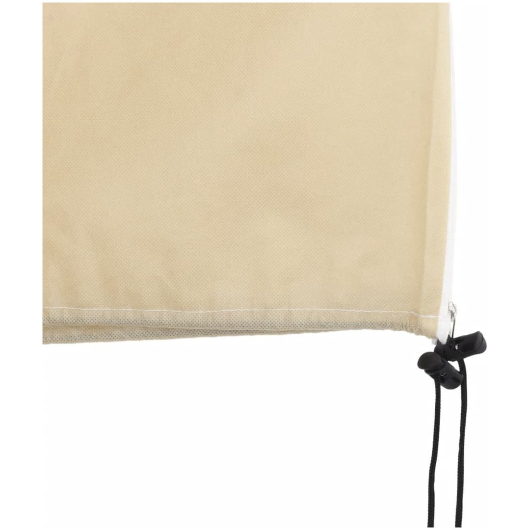 Fiberdukar med blixtlås 4 st 70 g/m² vidaXL 1 x 1.55 m – bild 6