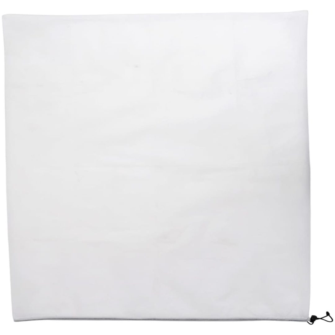 Fiberdukar med dragsko 12 st 70 g/m² 0,8x1 m vidaXL 0.8 x 0.8 m – bild 3