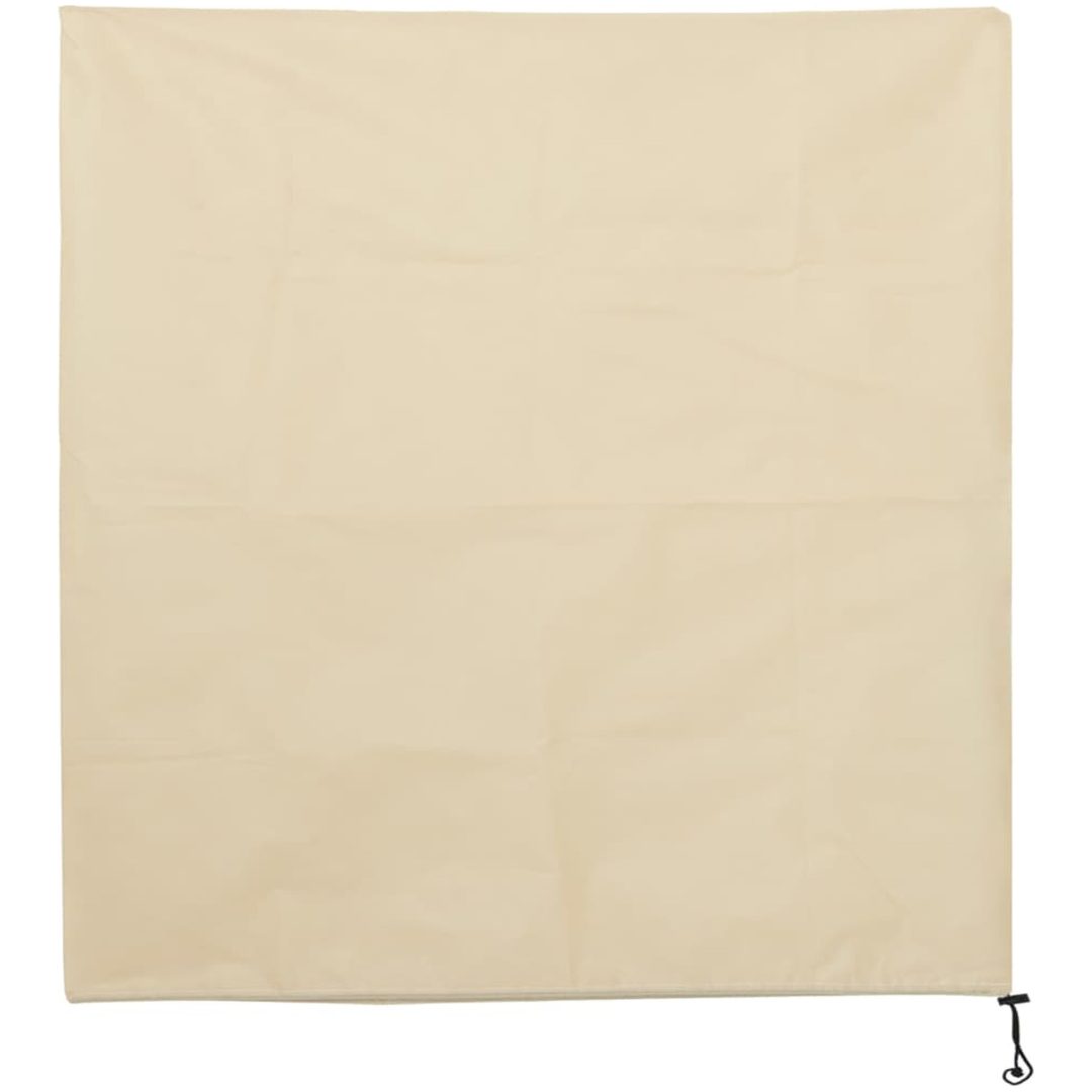 Fiberdukar med dragsko 4 st 70 g/m² vidaXL 0.8 x 0.8 m – bild 3