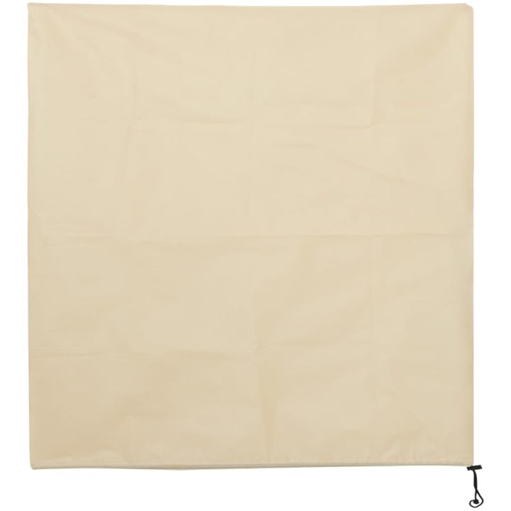 Fiberdukar med dragsko 4 st 70 g/m² vidaXL 0.8 x 0.8 m – bild 3
