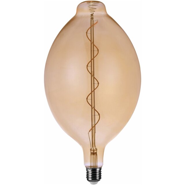 Filament LED-lampa, BT180, Amber, 4W, E27, 230V, Dim, MB Malmbergs