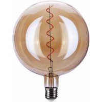 Filament LED-lampa, G200, Amber, 4W, E27, 230V, Dim, MB Malmbergs