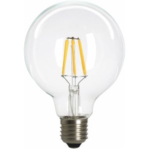 Filament LED-lampa, G95, Klar, 4W, E27, 230V, Dim, MB MALMBERGS