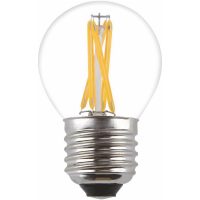 Filament LED-lampa, Klot, Klar, 4W, E27, 230V, Dim, MB MALMBERGS