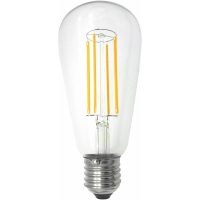 Filament LED-lampa, ST64, Klar, 5,5W, E27, 230V, Dim, MB MALMBERGS
