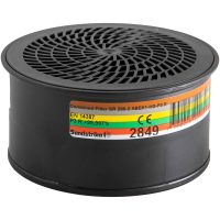 Filter SR 299-2 ABEK1-Hg-P3 3p Svart Sundström