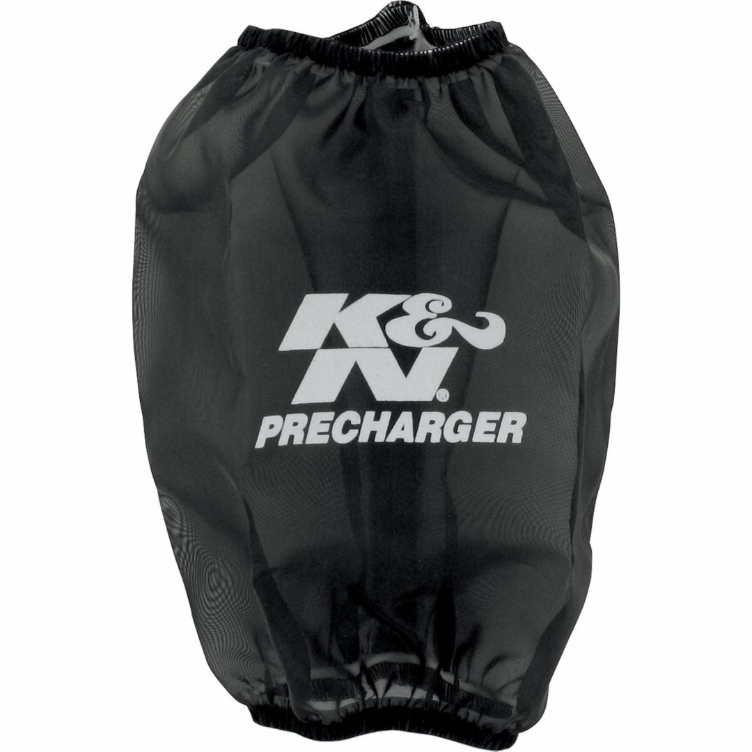 Filteröverdrag Precharger Svart K & N 7"