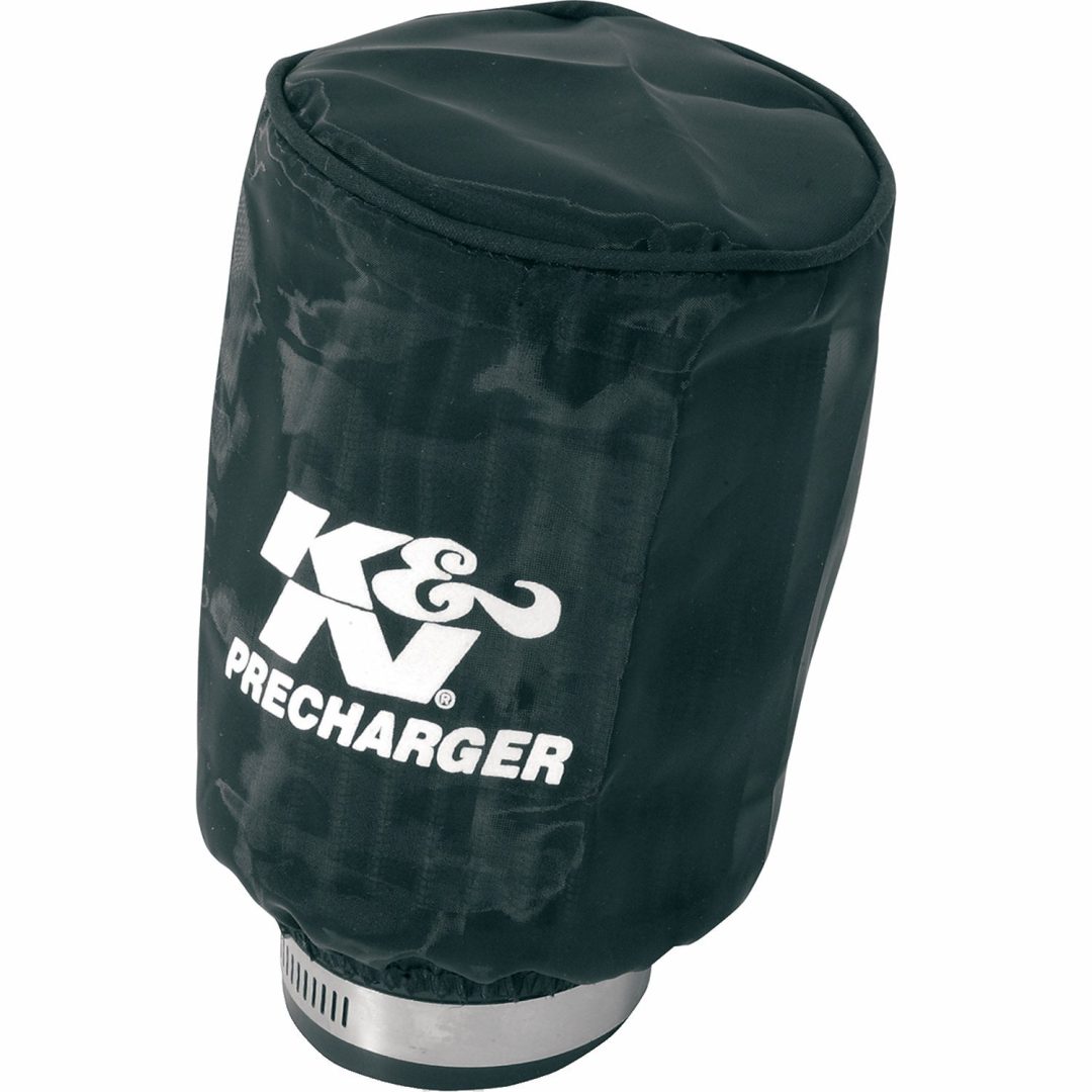 Filteröverdrag Precharger Svart/Vit K & N PRE CHGR UNIV. BLACK