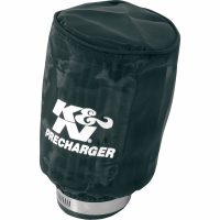 Filteröverdrag Precharger Svart/Vit K & N