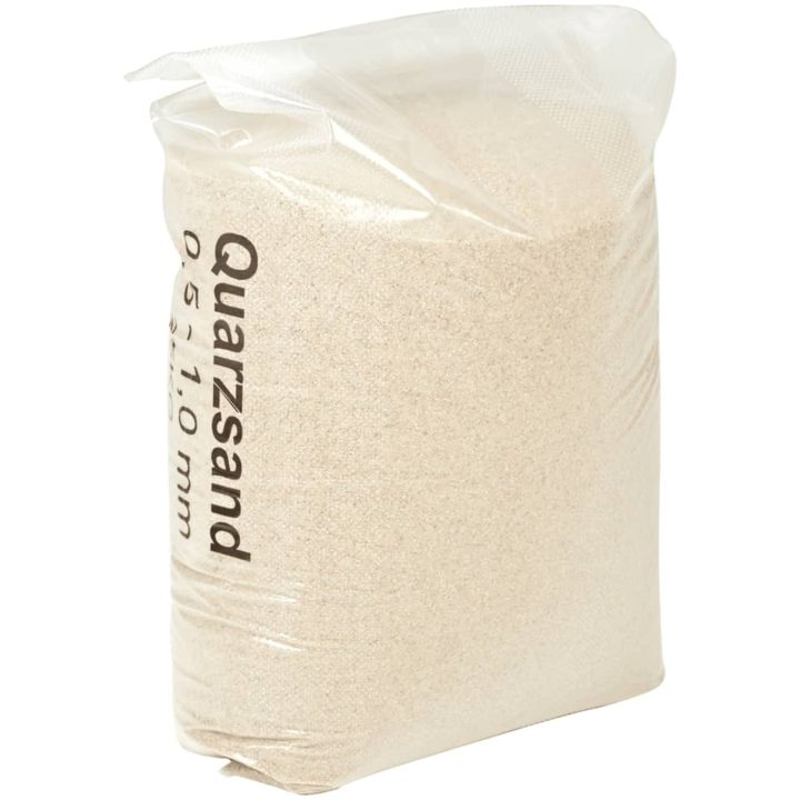Filtersand 25 kg vidaXL 0.5 - 1.0 mm – bild 2