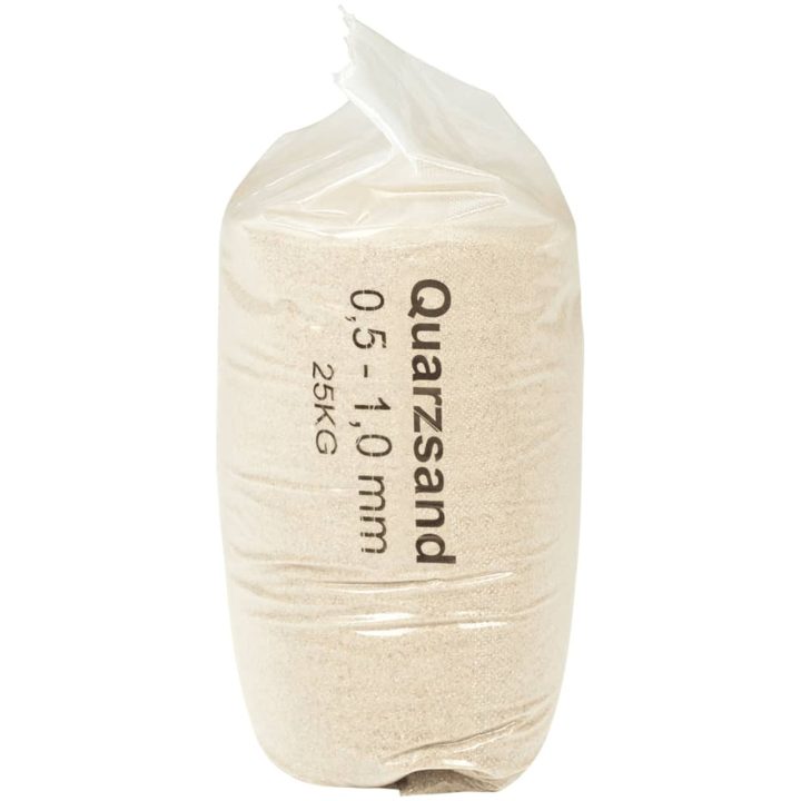 Filtersand 25 kg vidaXL 0.5 - 1.0 mm – bild 4