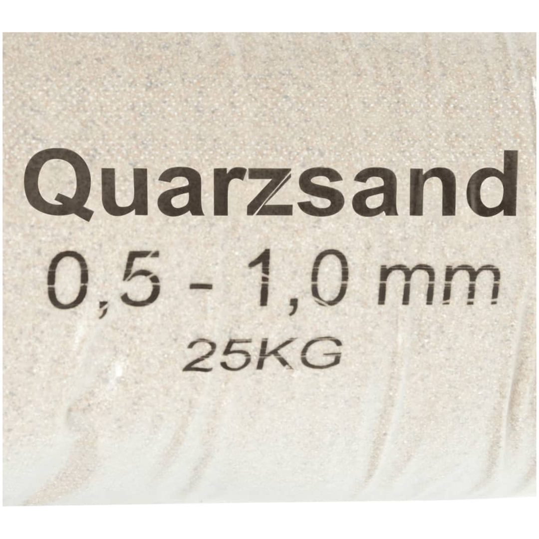 Filtersand 25 kg vidaXL 0.5 - 1.0 mm – bild 5