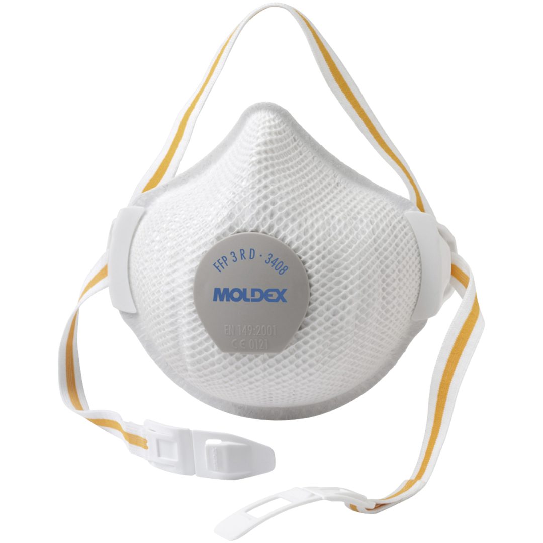 Filtrerande halvmask 3408, FFP3 R D-V AIR Plus ProValve MOLDEX KORTTIDSMASK AIR PLUS 340801