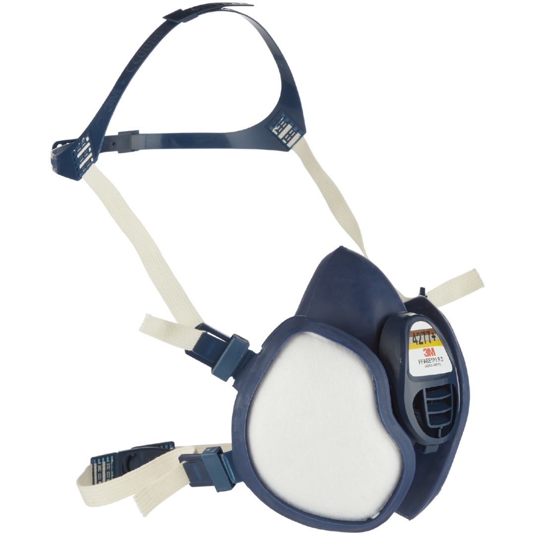 Filtrerande halvmask 4277+ 3M HALVMASK 4277 PLUS FFABE1P3 R