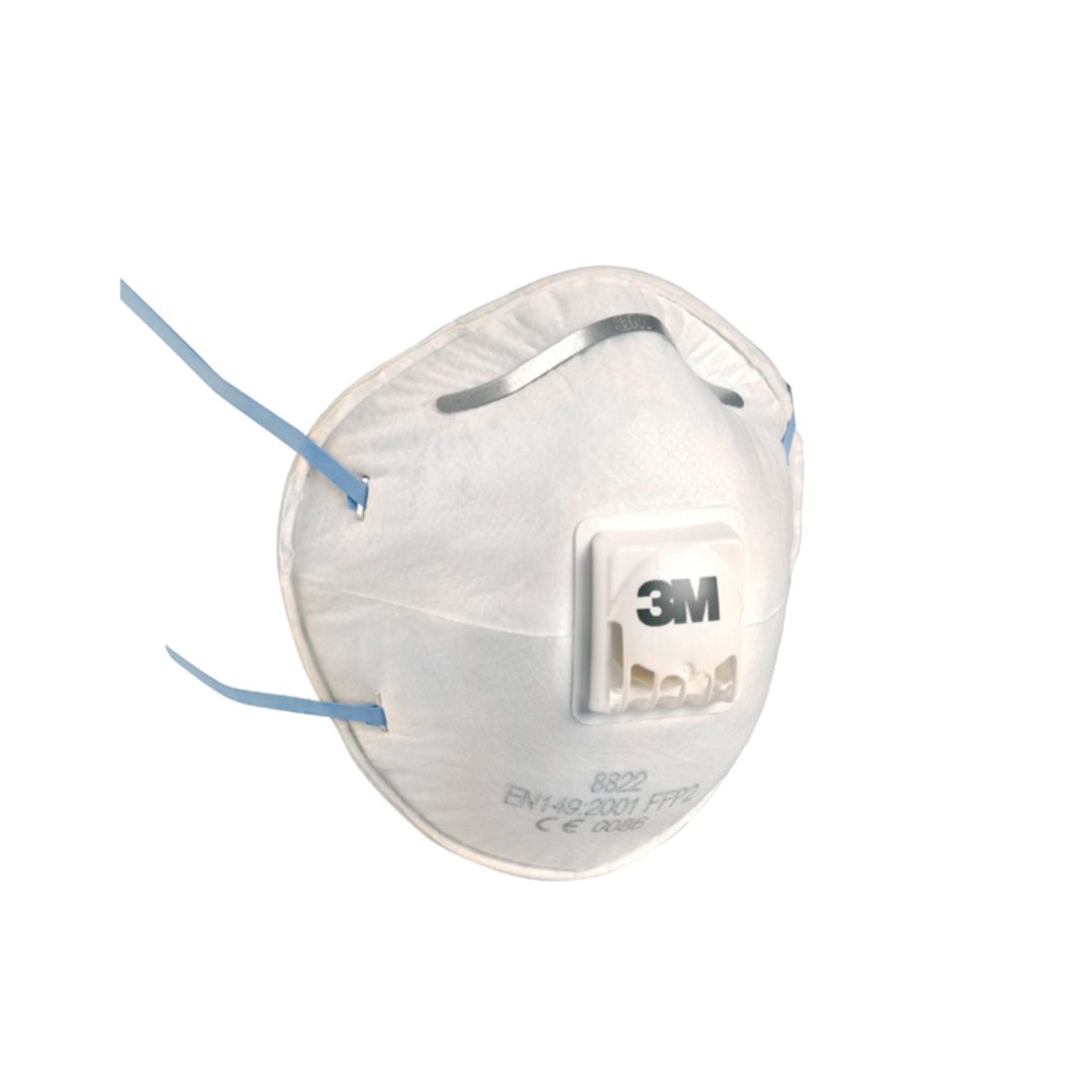 Filtrerande halvmask 8822 FFP2V 3M HALVMASK FILTR 8822 KLASS P2