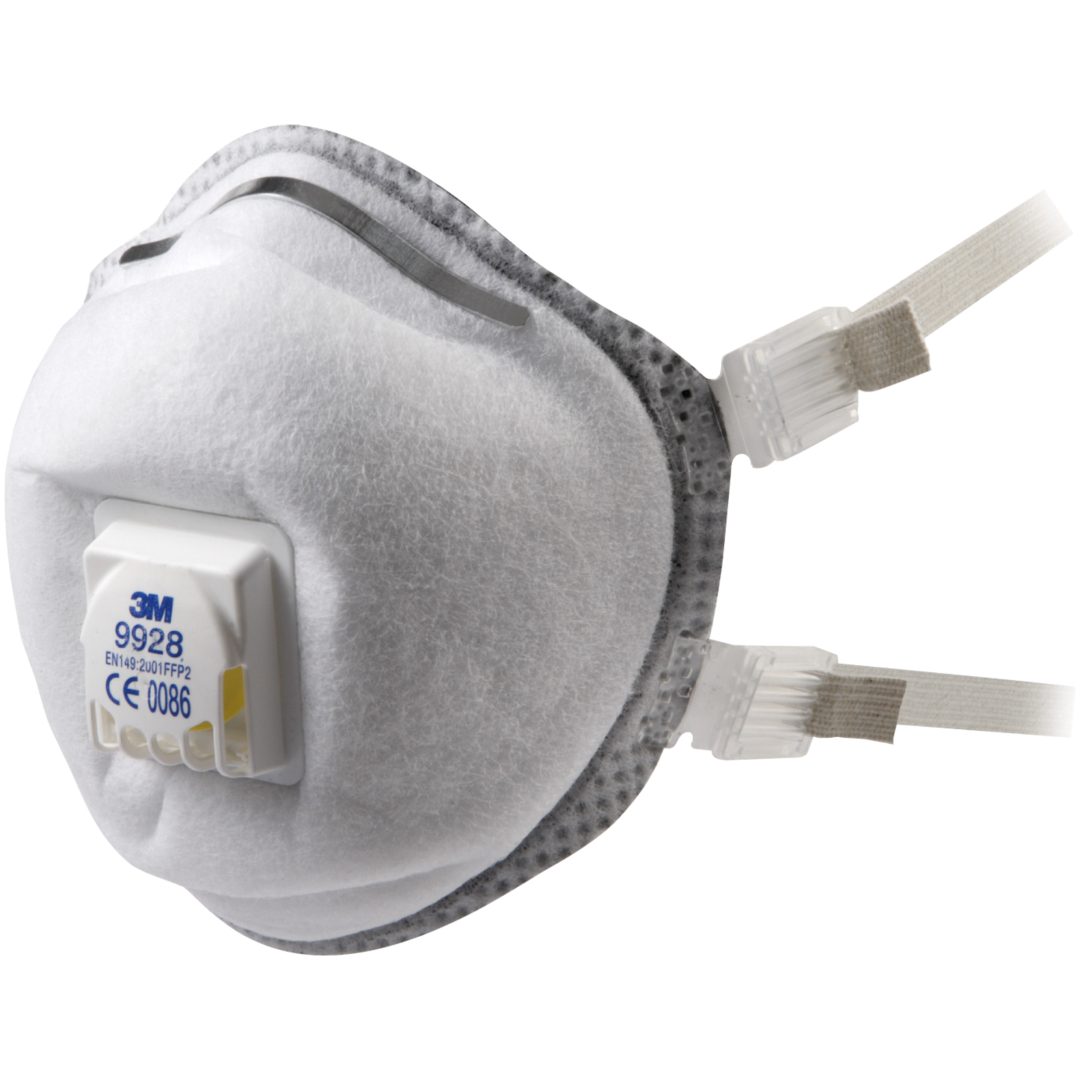 Filtrerande halvmask 9928 FFP2 Svetsrök HALVMASK FILTR 9928 KLASS P2