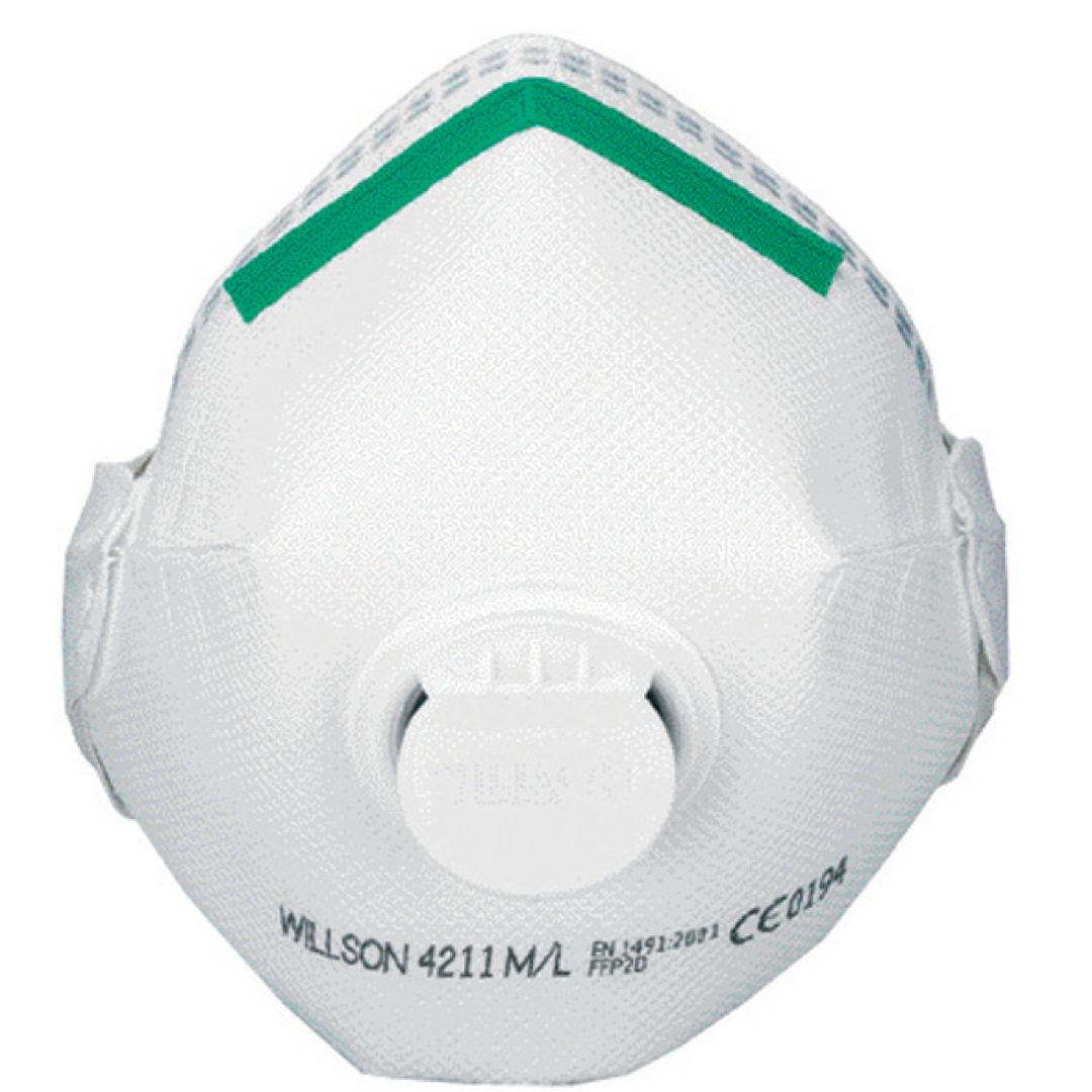 Filtrerande halvmask Honeywell FFP2D 4211 HALVMASK FILT FFP2D V 4211 M/L