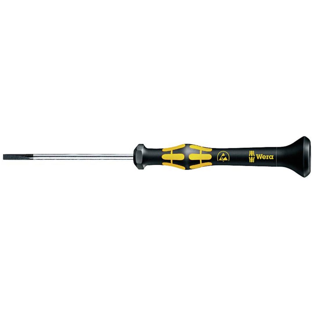 Finmekanikermejsel för raka spår Micro 1578A WERA SKRUVMEJSEL ESD 1578A 0,50X3,0