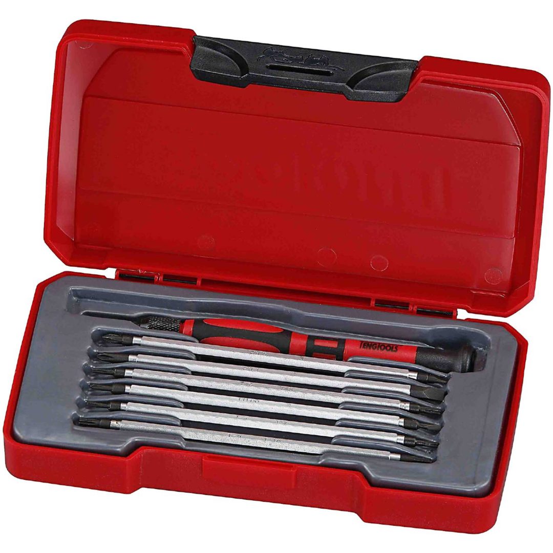Finmekanikermejslar i sats TM708 Teng Tools FINMEKANIKERMEJSELSATS 8 DELAR