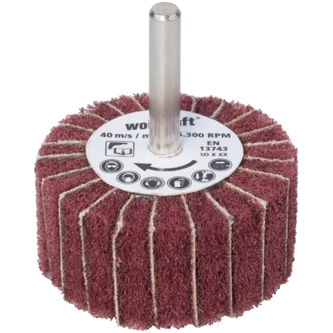 Finpolertrissa Korn 150 ø50mm WOLFCRAFT Beteckning: 20320000