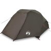 Fisketält för 3 personer brun vattentät vidaXL 312 x 216 x 114 cm – miniatyr 2