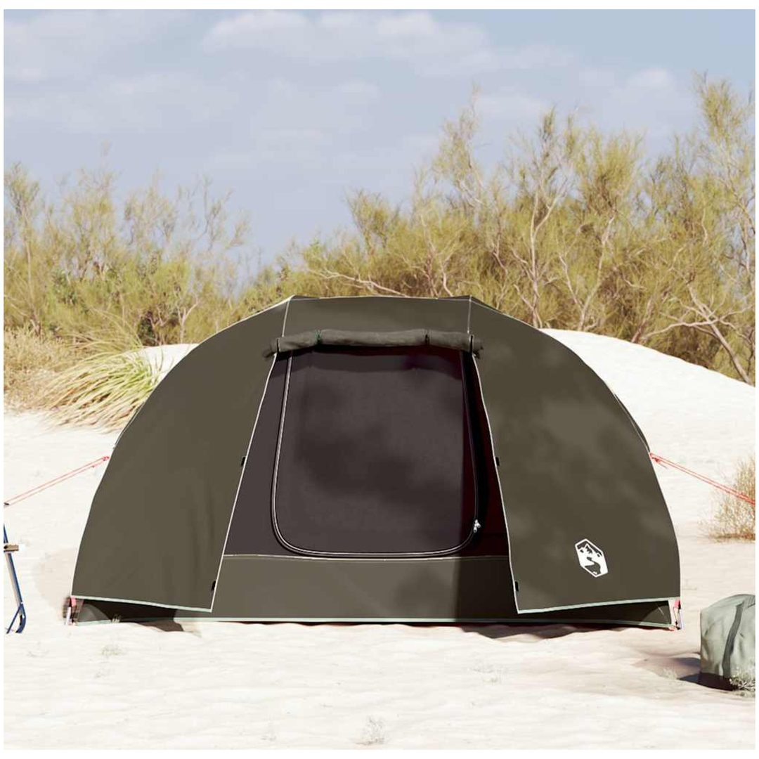 Fisketält för 3 personer brun vattentät vidaXL 312 x 216 x 114 cm – bild 4
