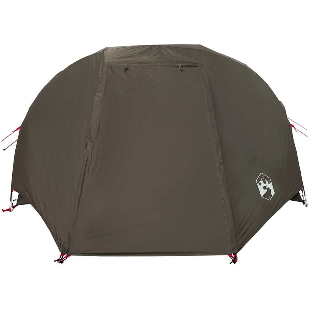 Fisketält för 3 personer brun vattentät vidaXL 312 x 216 x 114 cm – bild 5