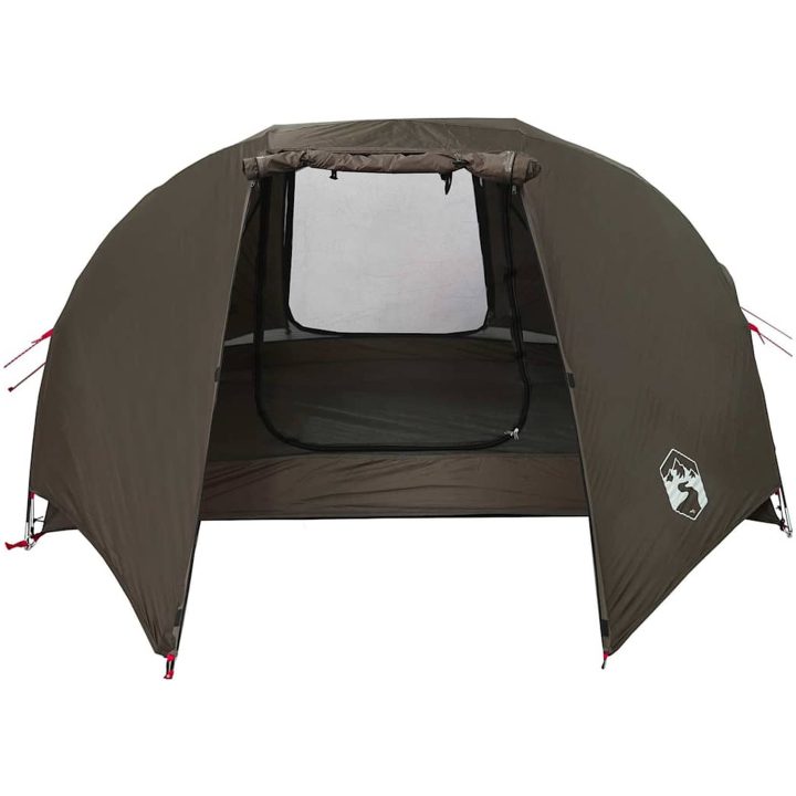 Fisketält för 3 personer brun vattentät vidaXL 312 x 216 x 114 cm – bild 7