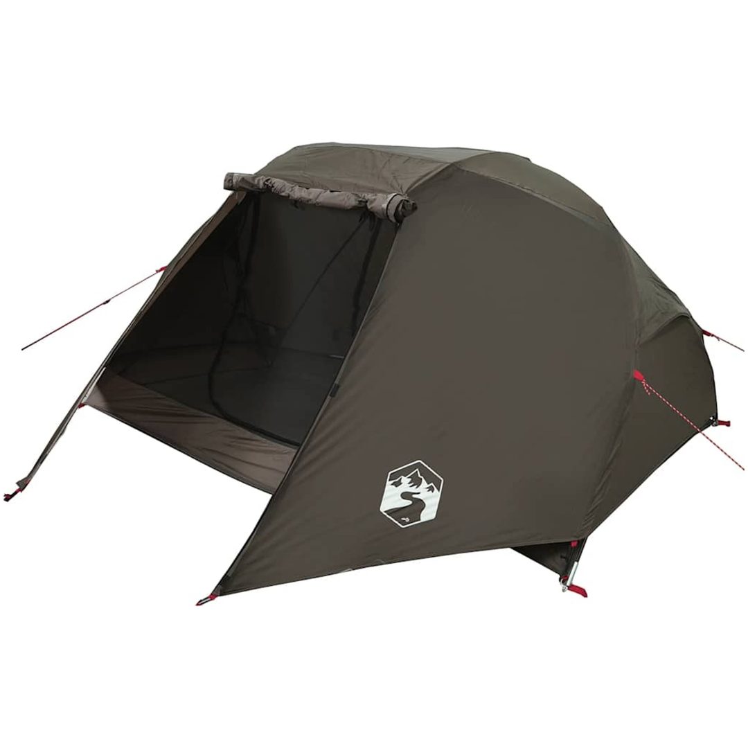 Fisketält för 3 personer brun vattentät vidaXL 312 x 216 x 114 cm – bild 8