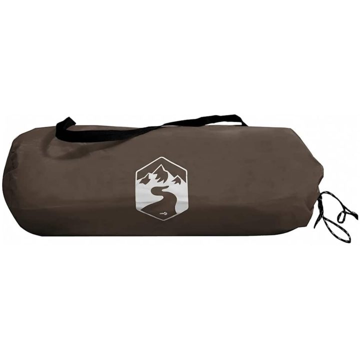 Fisketält för 3 personer brun vattentät vidaXL 312 x 216 x 114 cm – bild 9