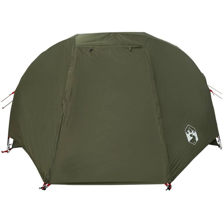 Fisketält för 3 personer, olivgrönt, vattentätt vidaXL 312 x 216 x 114 cm – bild 5