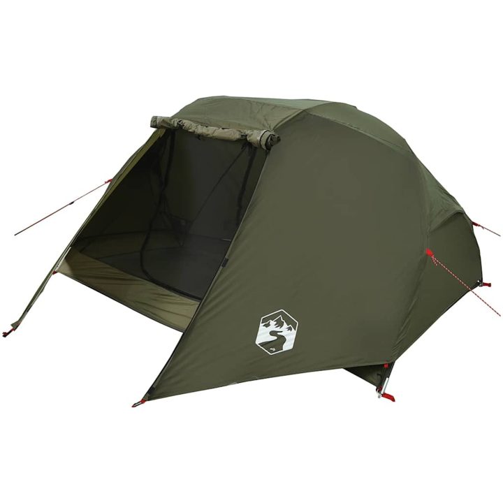 Fisketält för 3 personer, olivgrönt, vattentätt vidaXL 312 x 216 x 114 cm – bild 8