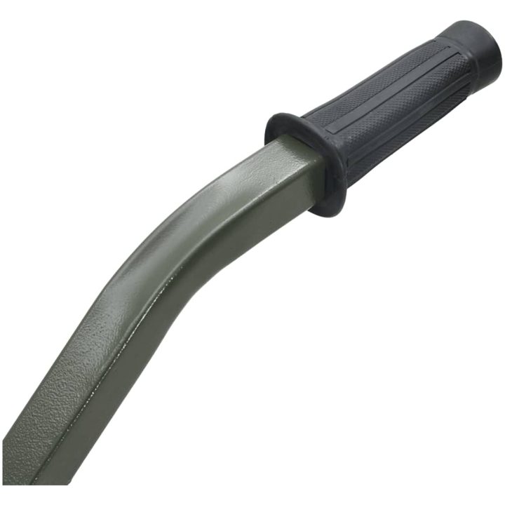 Fiskevagn grön med 2 hjul pulverlackerat stål vidaXL (135 - 145) x 55 x 70 cm – bild 10
