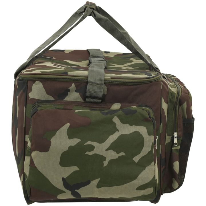 Fiskeväska vattentät grön kamouflage oxford-tyg vidaXL 57 x 35 x 34 cm – bild 5