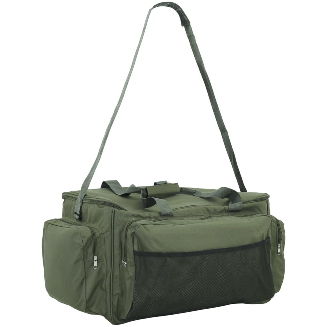 Fiskeväska vattentät mörkgrön oxford-tyg vidaXL 84 x 35 x 35 cm – bild 2