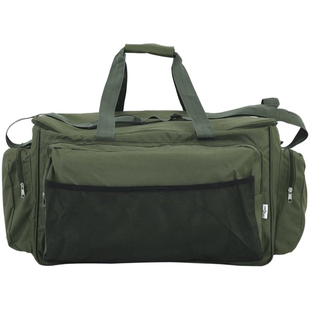 Fiskeväska vattentät mörkgrön oxford-tyg vidaXL 84 x 35 x 35 cm – bild 3