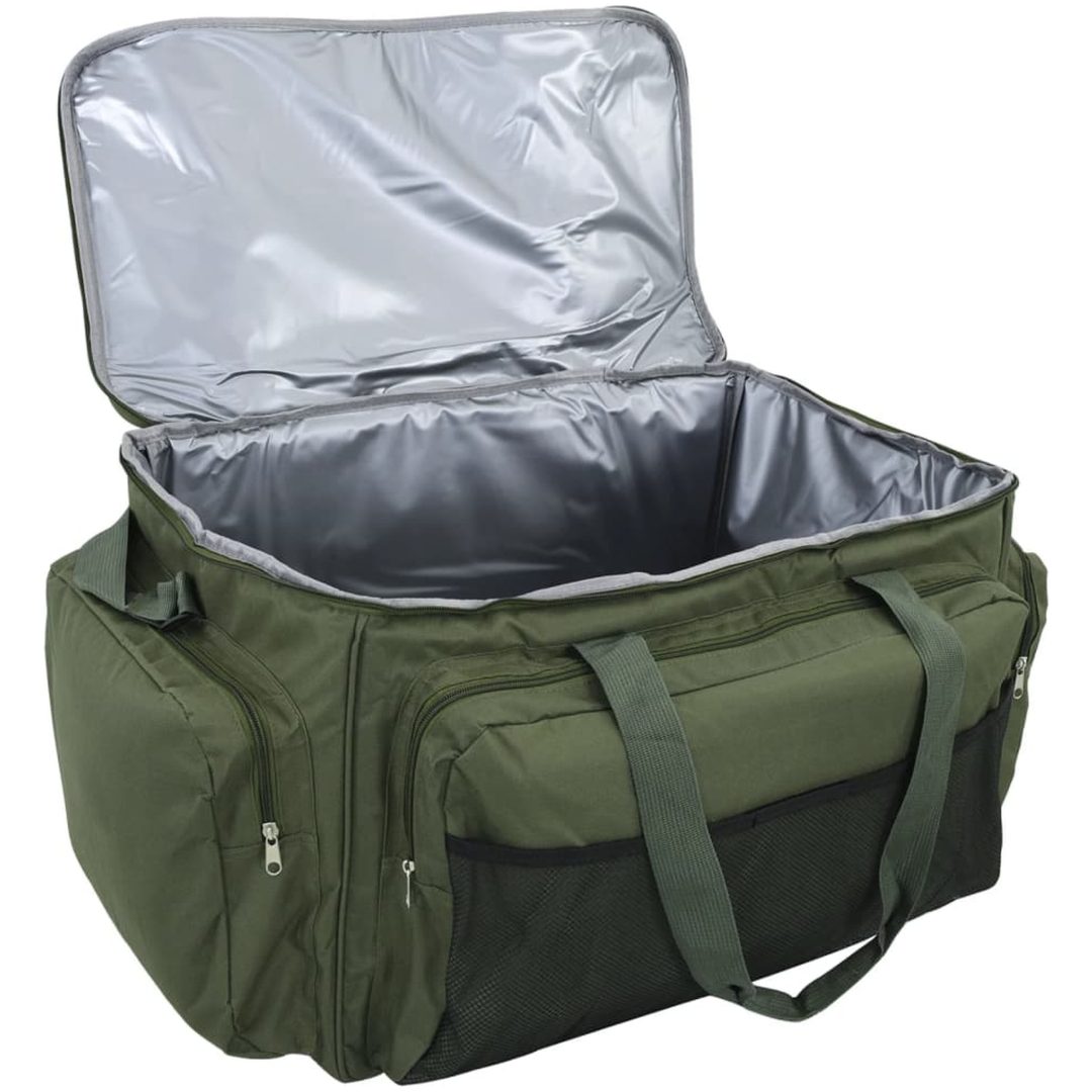 Fiskeväska vattentät mörkgrön oxford-tyg vidaXL 84 x 35 x 35 cm – bild 4