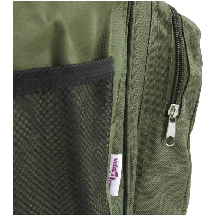 Fiskeväska vattentät mörkgrön oxford-tyg vidaXL 84 x 35 x 35 cm – bild 7