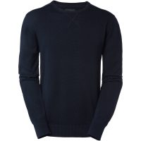 Fitzroy Round Neck Pullover Dark navy M