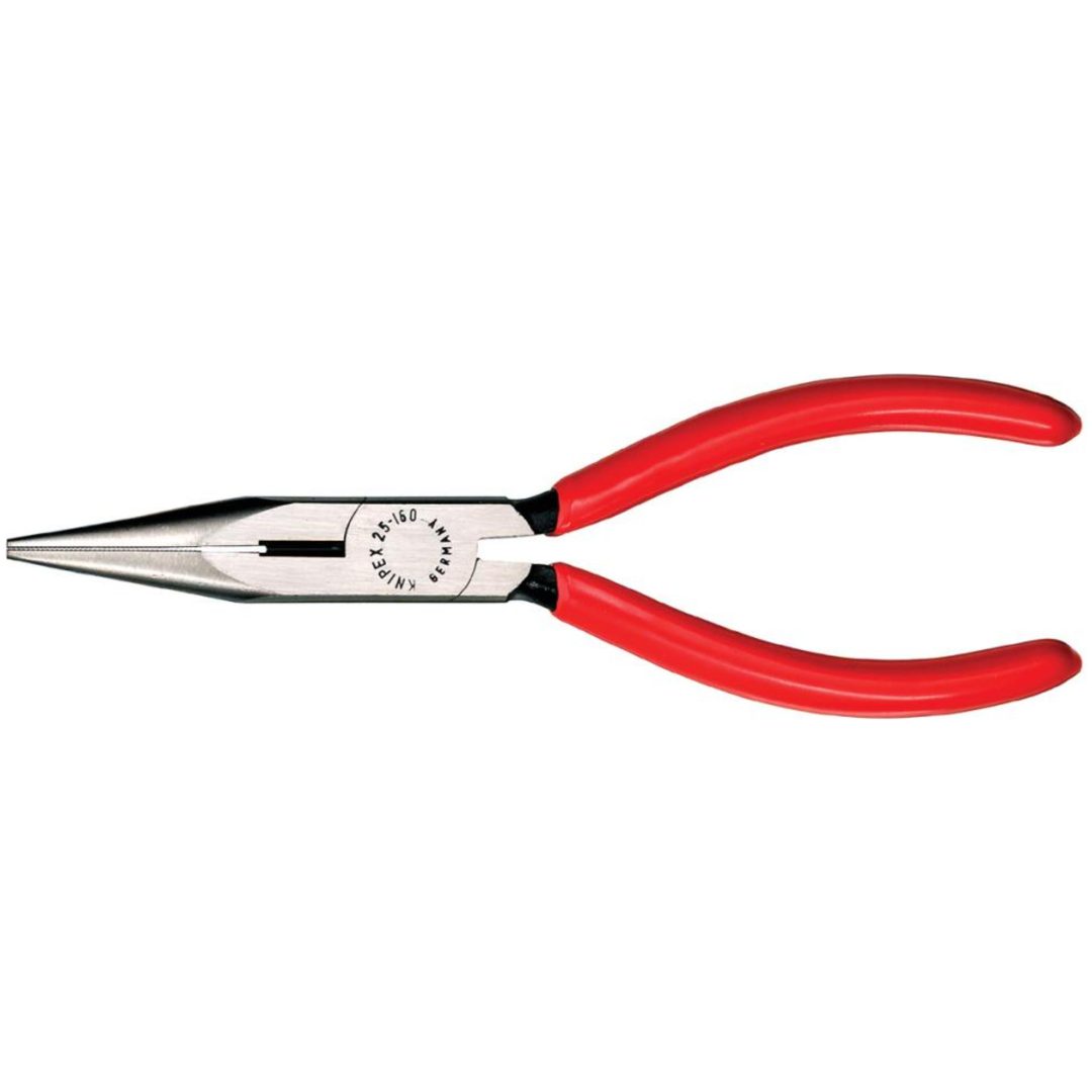 Flacktång med sidavbitare 2501 KNIPEX L: 160 mm