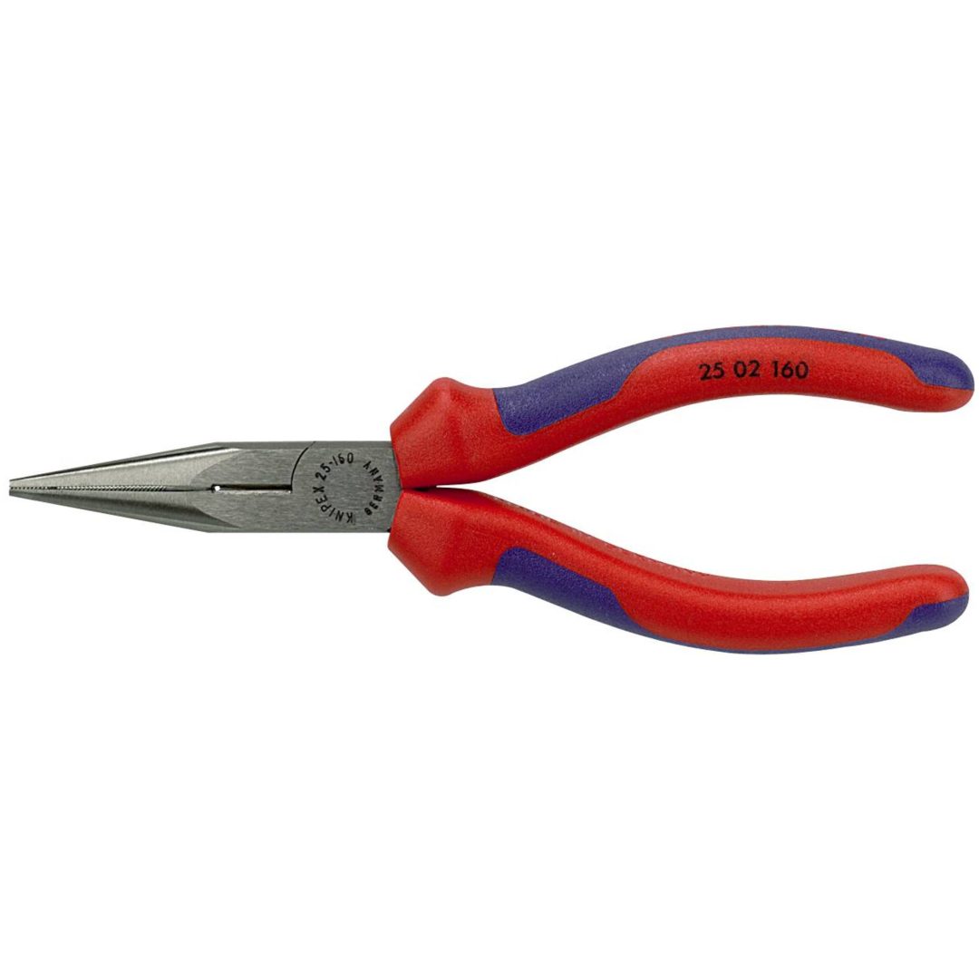 Flacktång med sidavbitare 2502 KNIPEX SPETSTÅNG 2502-140