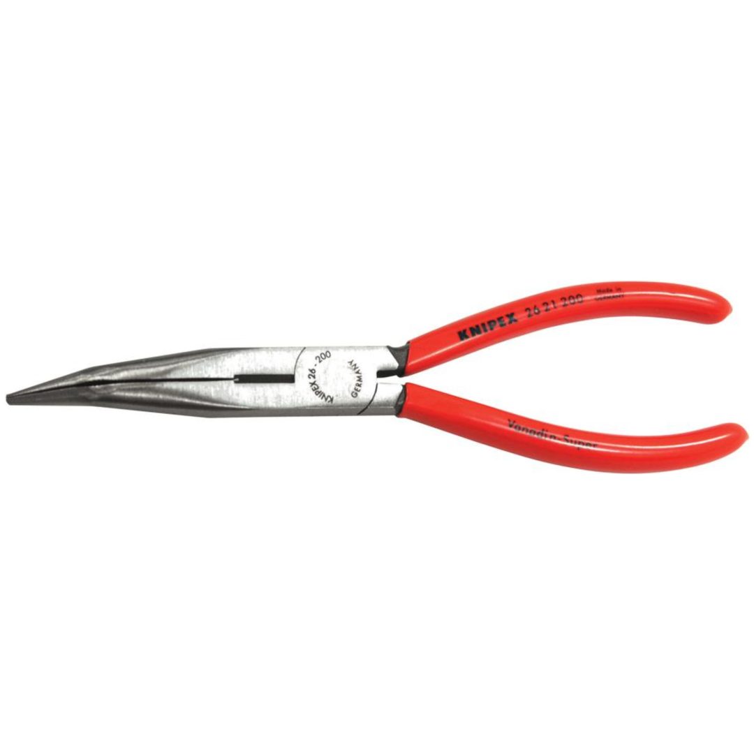 Flacktång med sidavbitare 2621 KNIPEX L: 200 mm