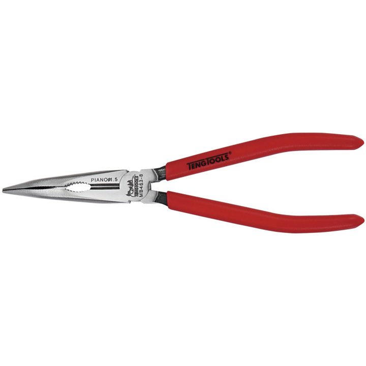 Flacktång med sidavbitare MB461 / MB463 Teng Tools FLACKTÅNG RUND 125MM – bild 2