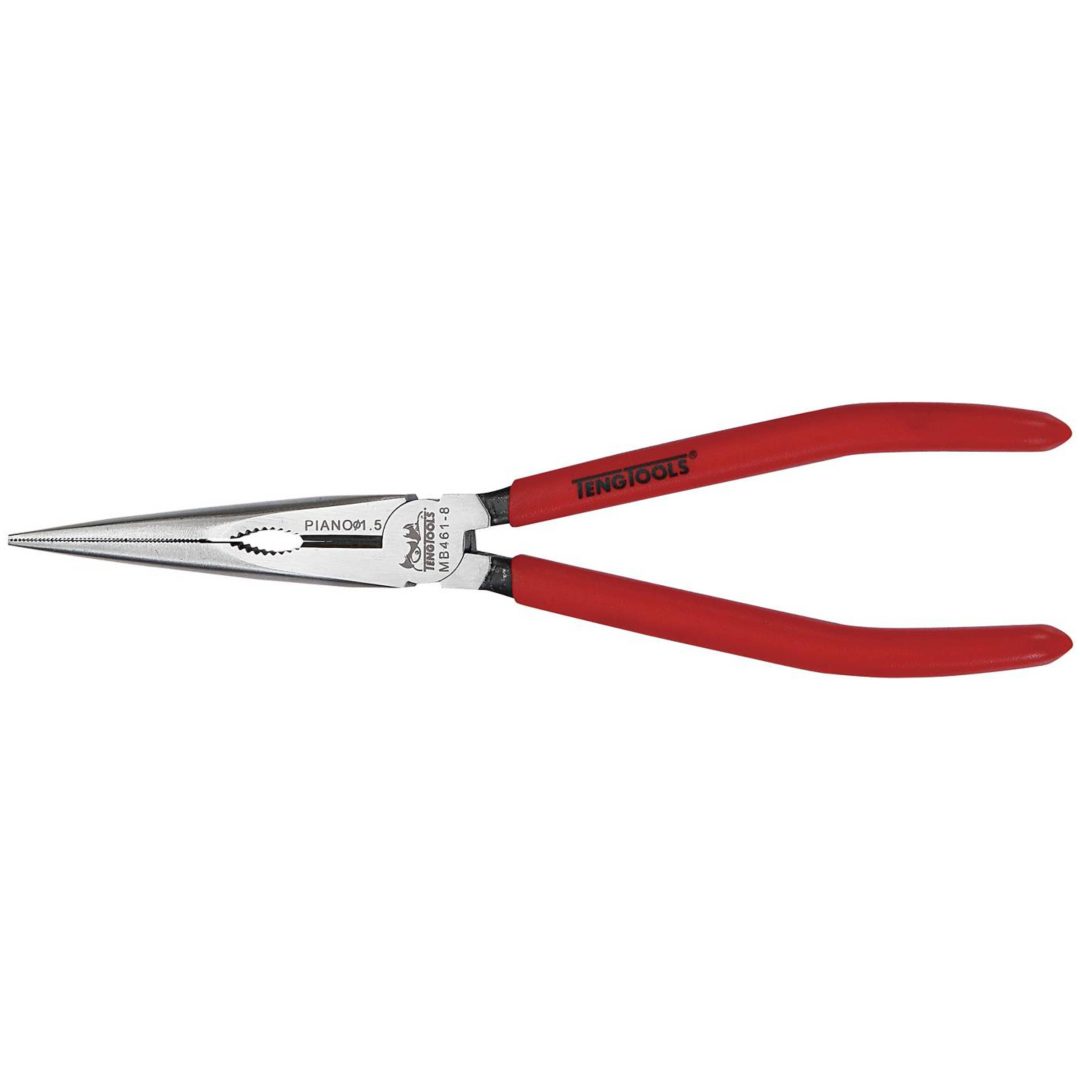 Flacktång med sidavbitare MB461 / MB463 Teng Tools FLACKTÅNG RUND 125MM