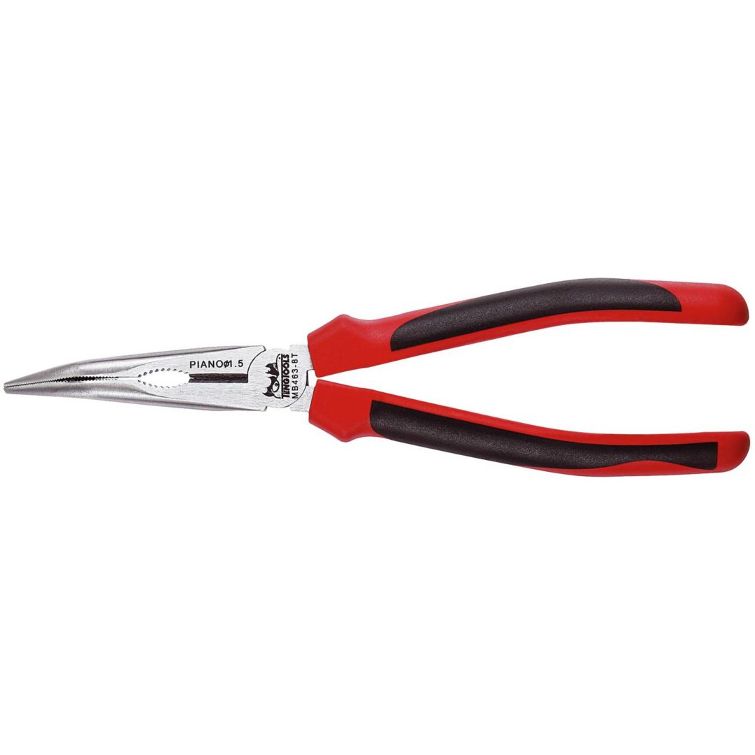 Flacktång med sidavbitare MB463-T Teng Tools FLACKTÅNG BÖJD 200MM 463-8T