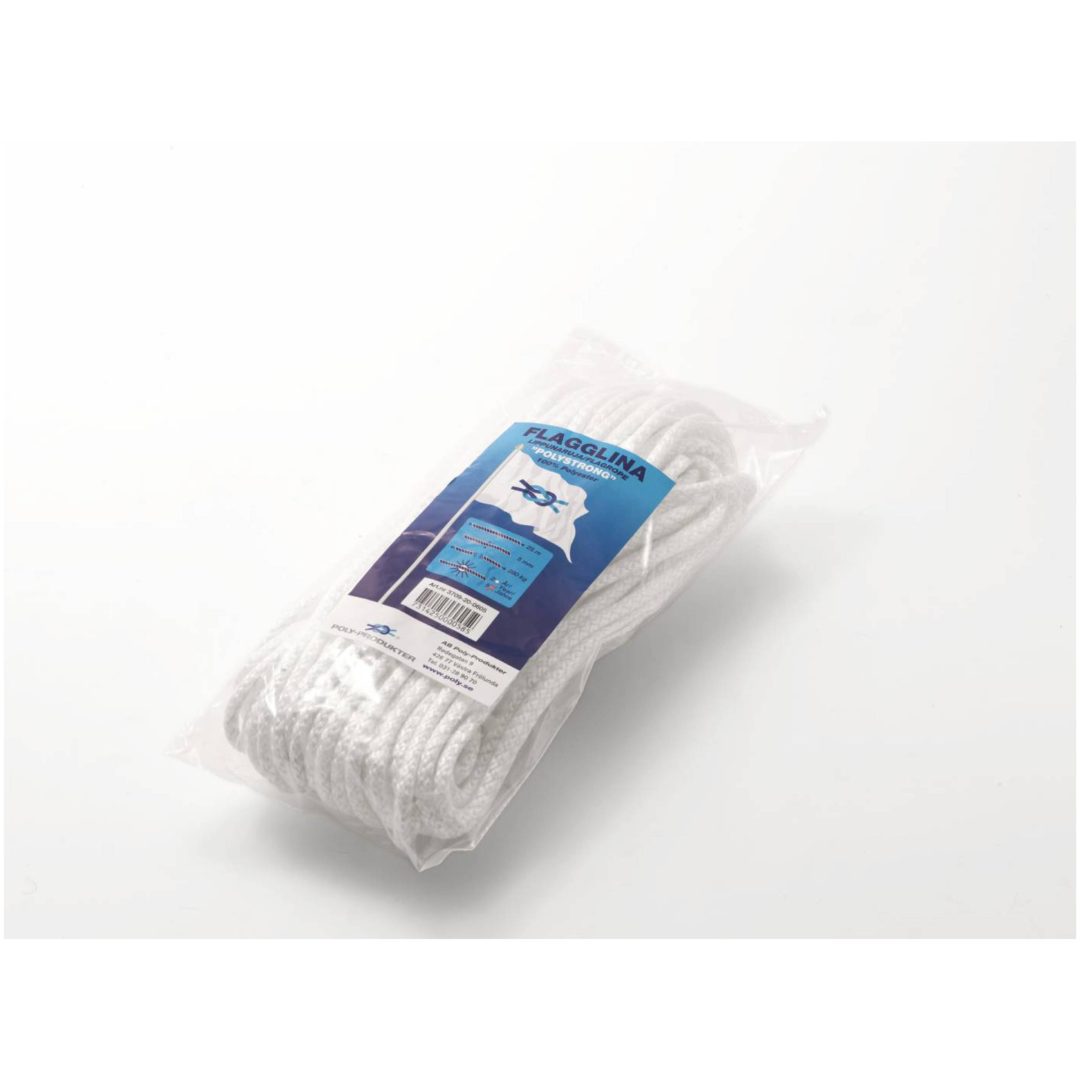 Flagglinor flätade FLAGGLINA POLYESTER 5MMX25M – bild 3